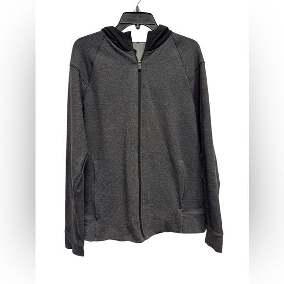 lululemon athletica Other - Lululemon athletica Men's Gray Zip-Up Hoodie Large